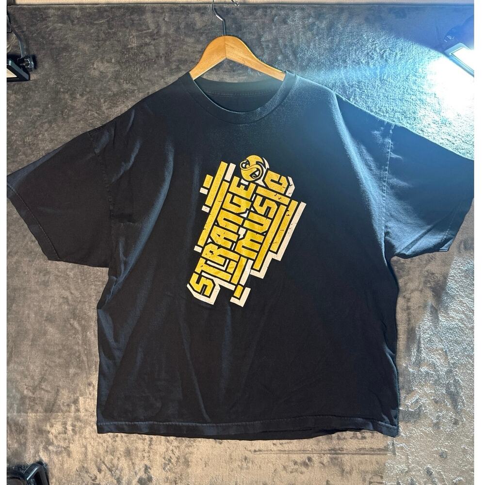 Rap Tee x Strange Music Men’s Graphic T Shirt 3XL Black Official Merch (Tech 9)